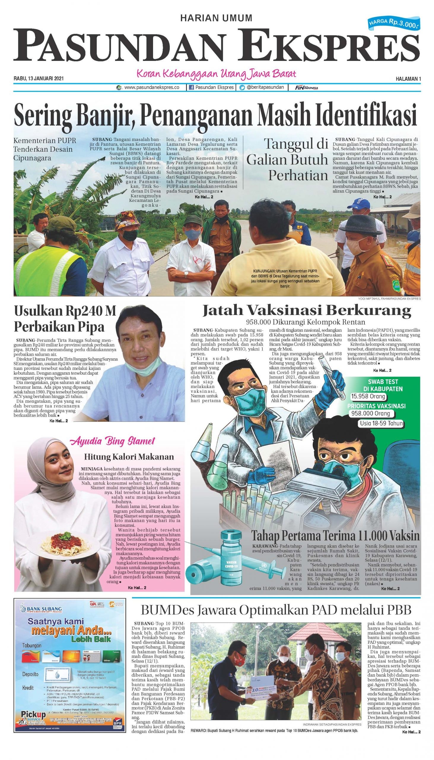 (E-Paper) Pasundan 13 Januari 2021