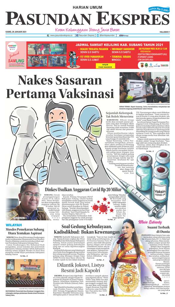 (E-Paper) Pasundan 28 Januari 2021