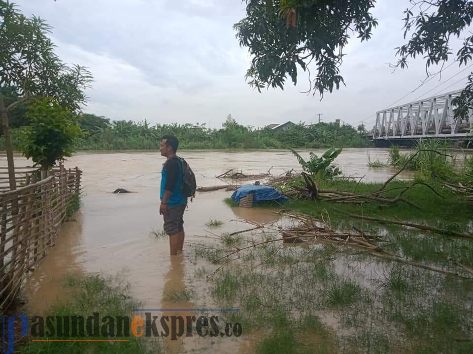 Ini Data TMA Sungai Cipunagara setelah Subang Diguyur Hujan Sejak Kemarin Sore