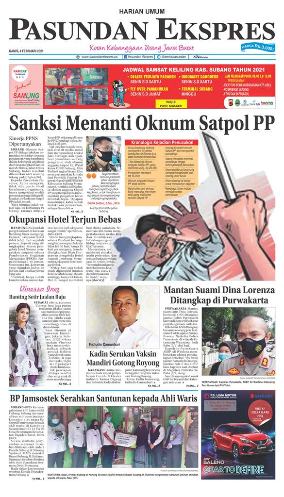 (E-Paper) Pasundan 4 Februari 2021