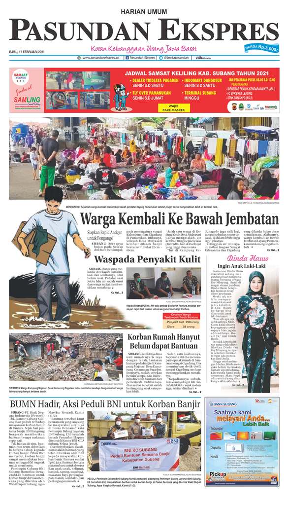 (E-Paper) Pasundan 17 Februari 2021