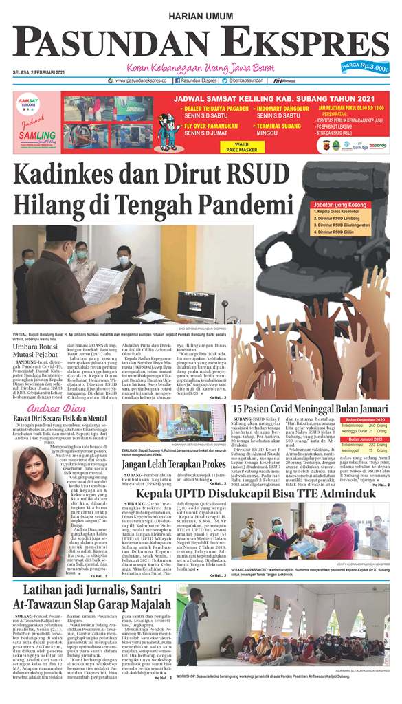 (E-Paper) Pasundan 2 Februari 2021