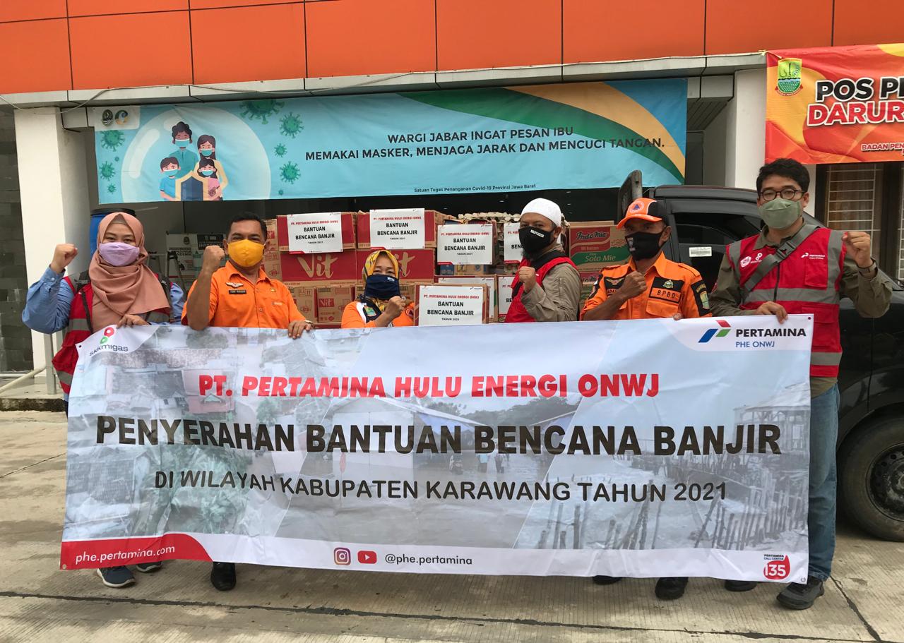 Bantu Korban Banjir, Pertamina Salurkan Ribuan Sembako