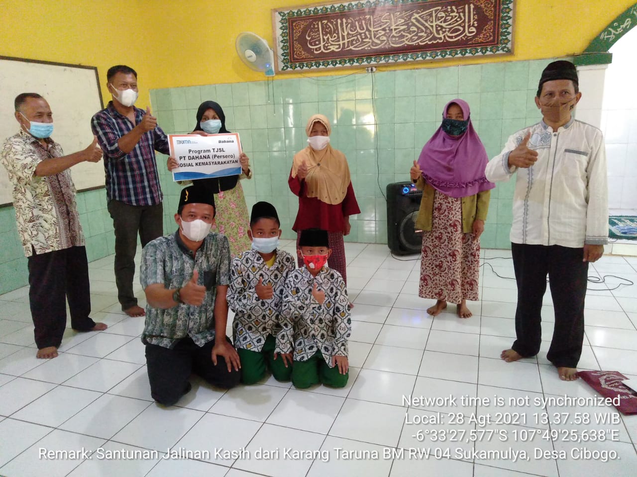 Ragam Lomba Religi dan Santunan untuk Anak Yatim serta Jompo Diselenggarakan Karang Taruna Bina Mandiri