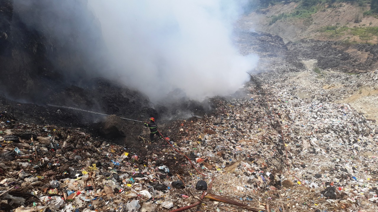 Setelah Ditinggalkan TPA Panembong Tiga Kali Terbakar dalam Satu Bulan, Kok Bisa?