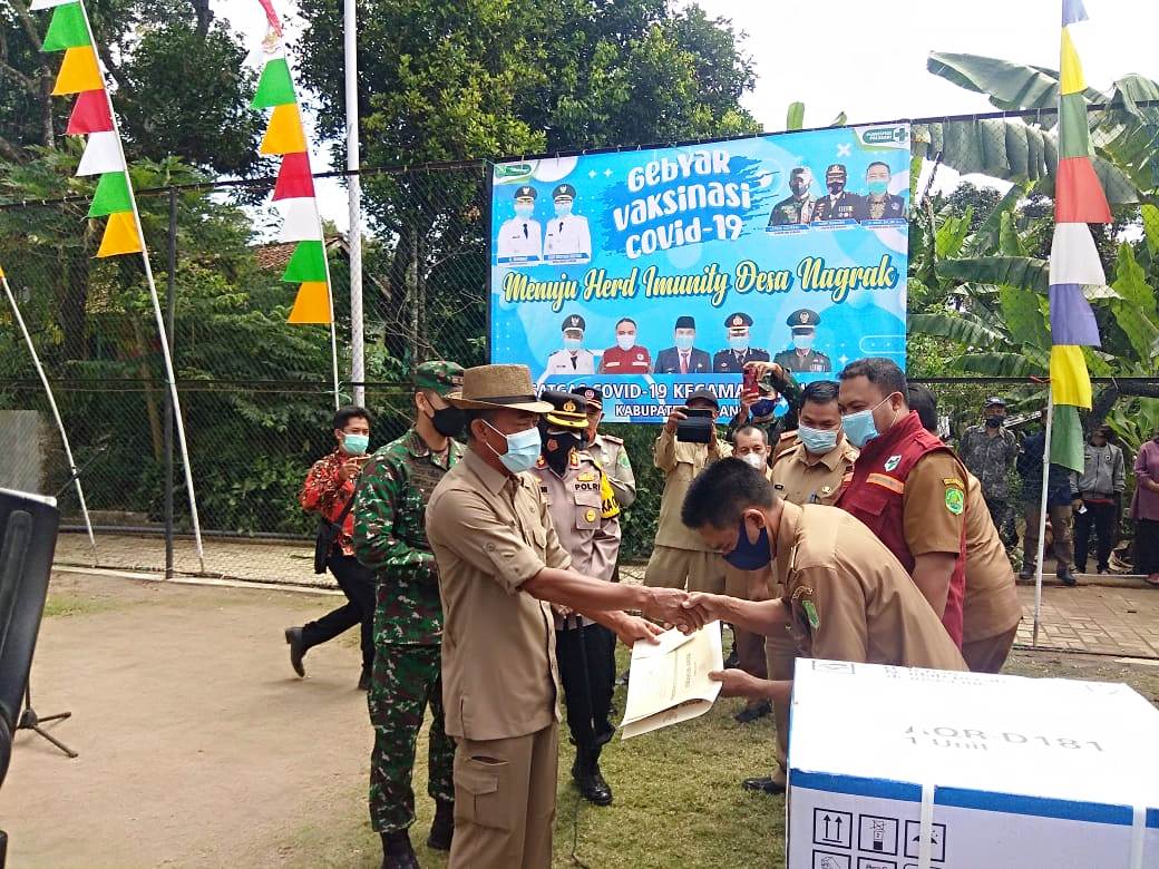 Subang Optimis Menuju Level 1, Desa Nagrak Capai Herd Immunity