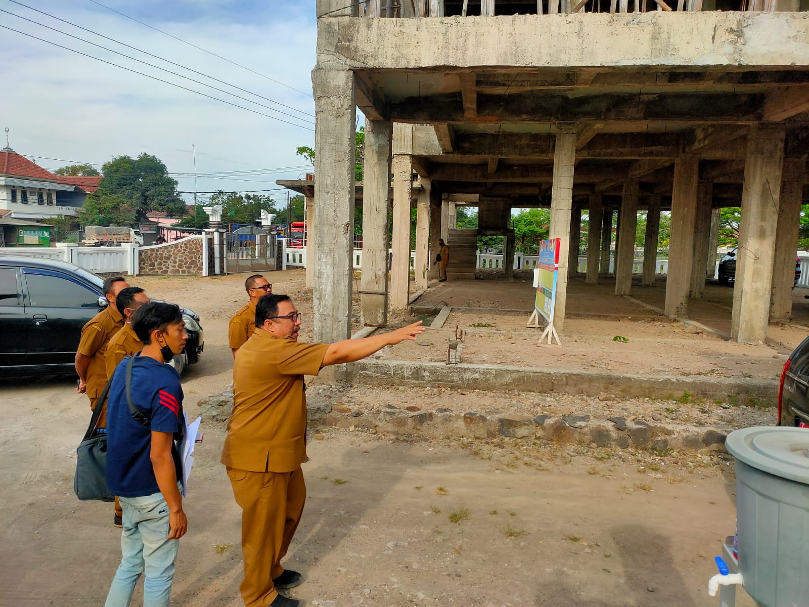 Akhirnya, Pembangunan Kantor Kecamatan Pusakajaya Segera Dilanjutkan