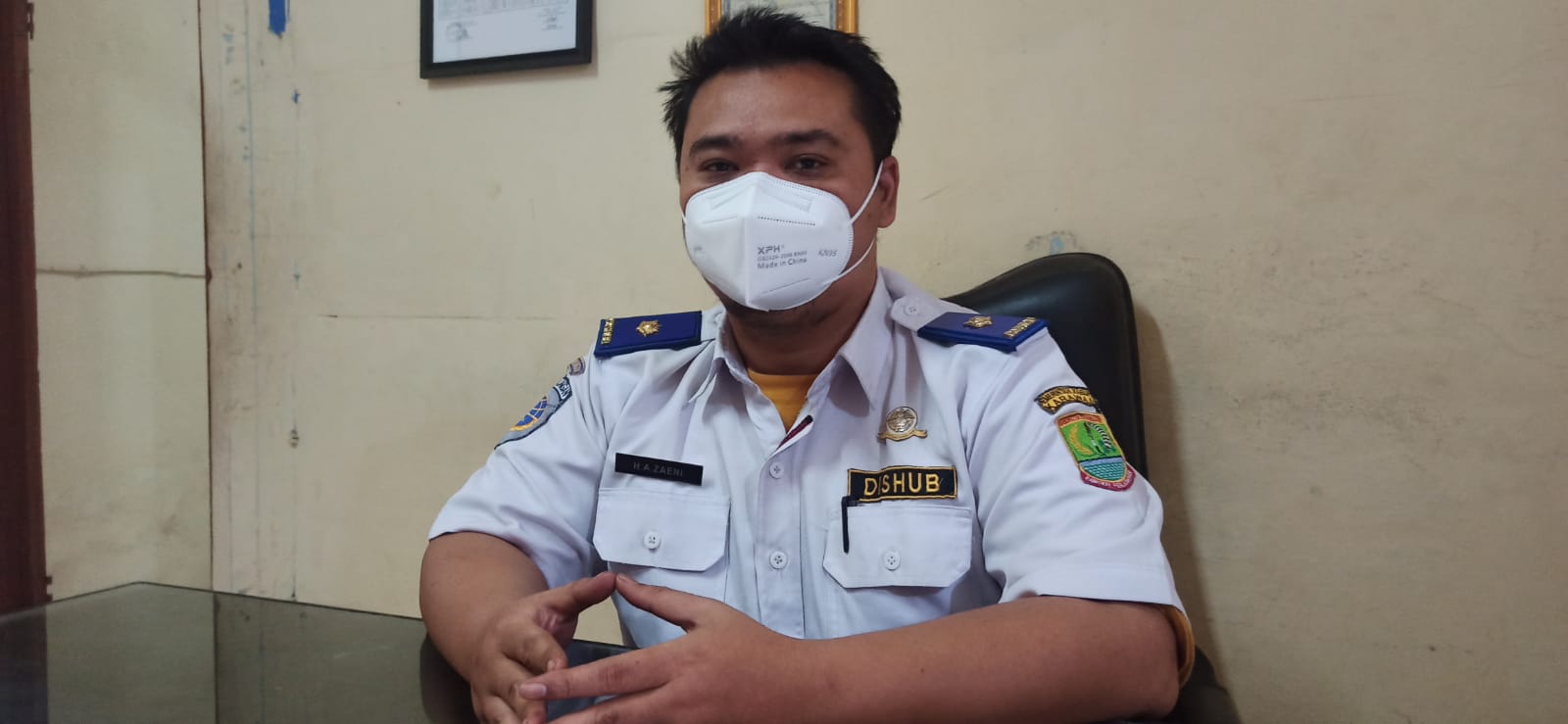 Kasubag TU UPTD PKB Dishub Karawang, Herdiansyah A.Z