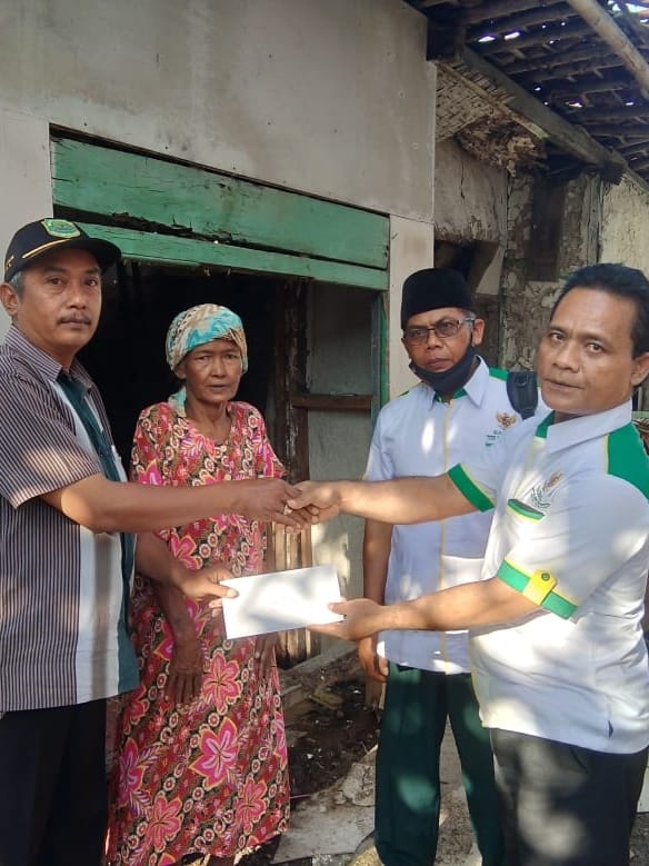 Gercep, Baznas Kabupaten Subang Bantu Rutilahu