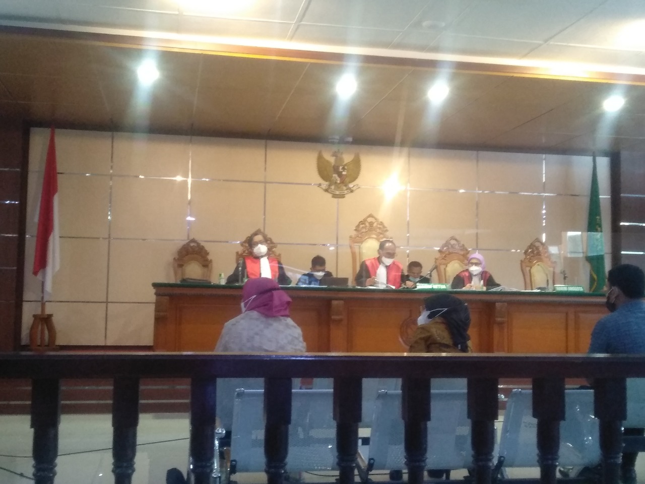 sidang kasus pengadaan bansos Covid-19 di KBB