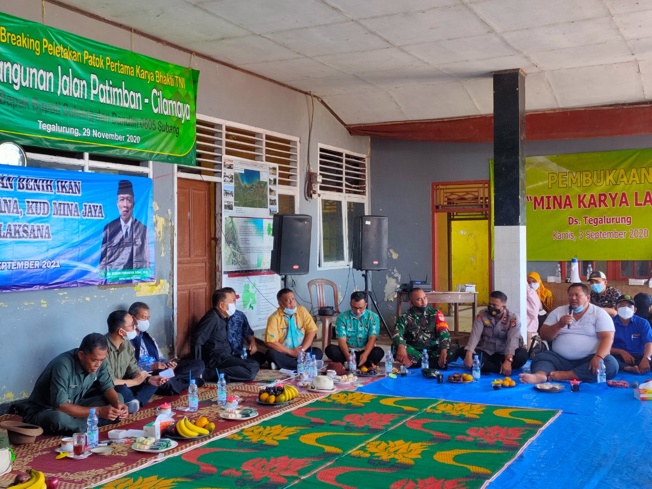 Normalisasi  sungai dan saluran di Pantura Subang