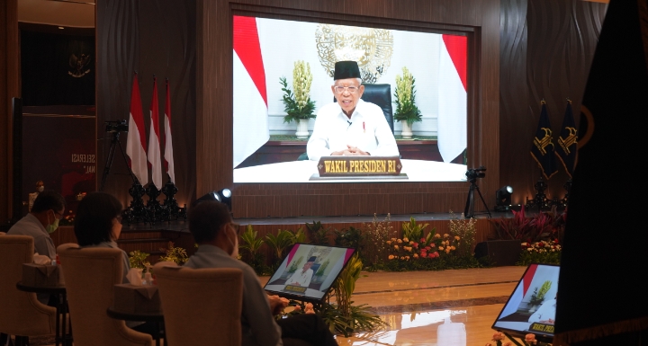 Seminar Nasional Kemenkumham, Akselerasikan Indonesia Sehat dan Ekonomi Pulih