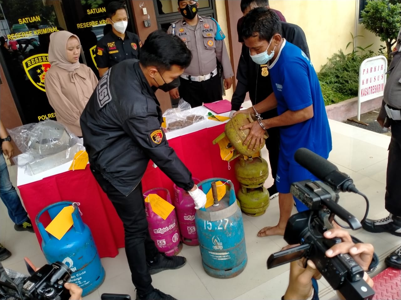 Pindah dan Oplos Gas Subsidi, SPR Diringkus Polisi, Hiswana Migas: Tindak Tegas Sesuai Ketentuan Hukum