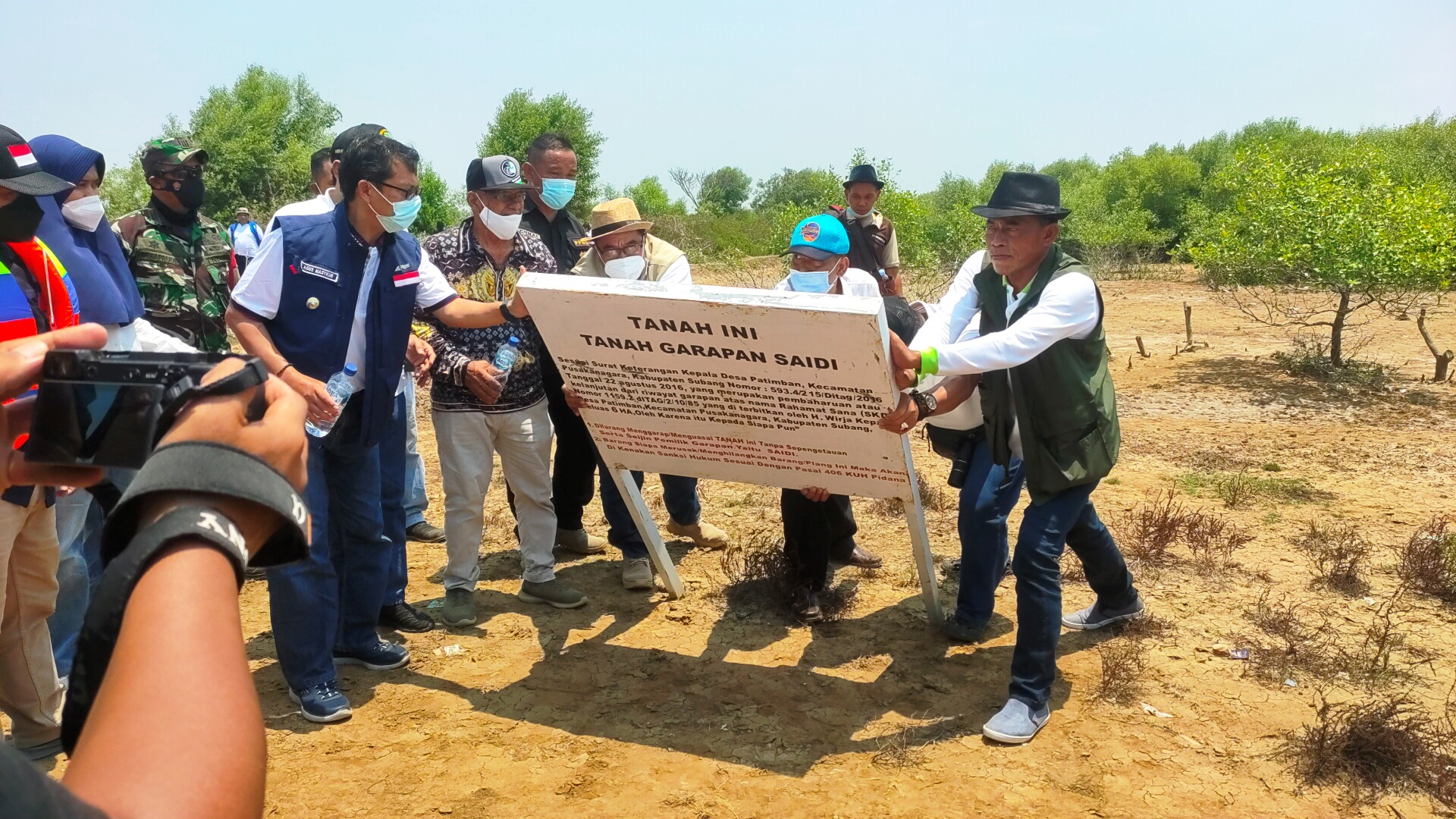 sengketa lahan patimban