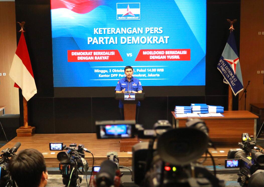 Herzaky: Demokrat berkoalisi dengan Rakyat, Moeldoko berkoalisi dengan Yusril