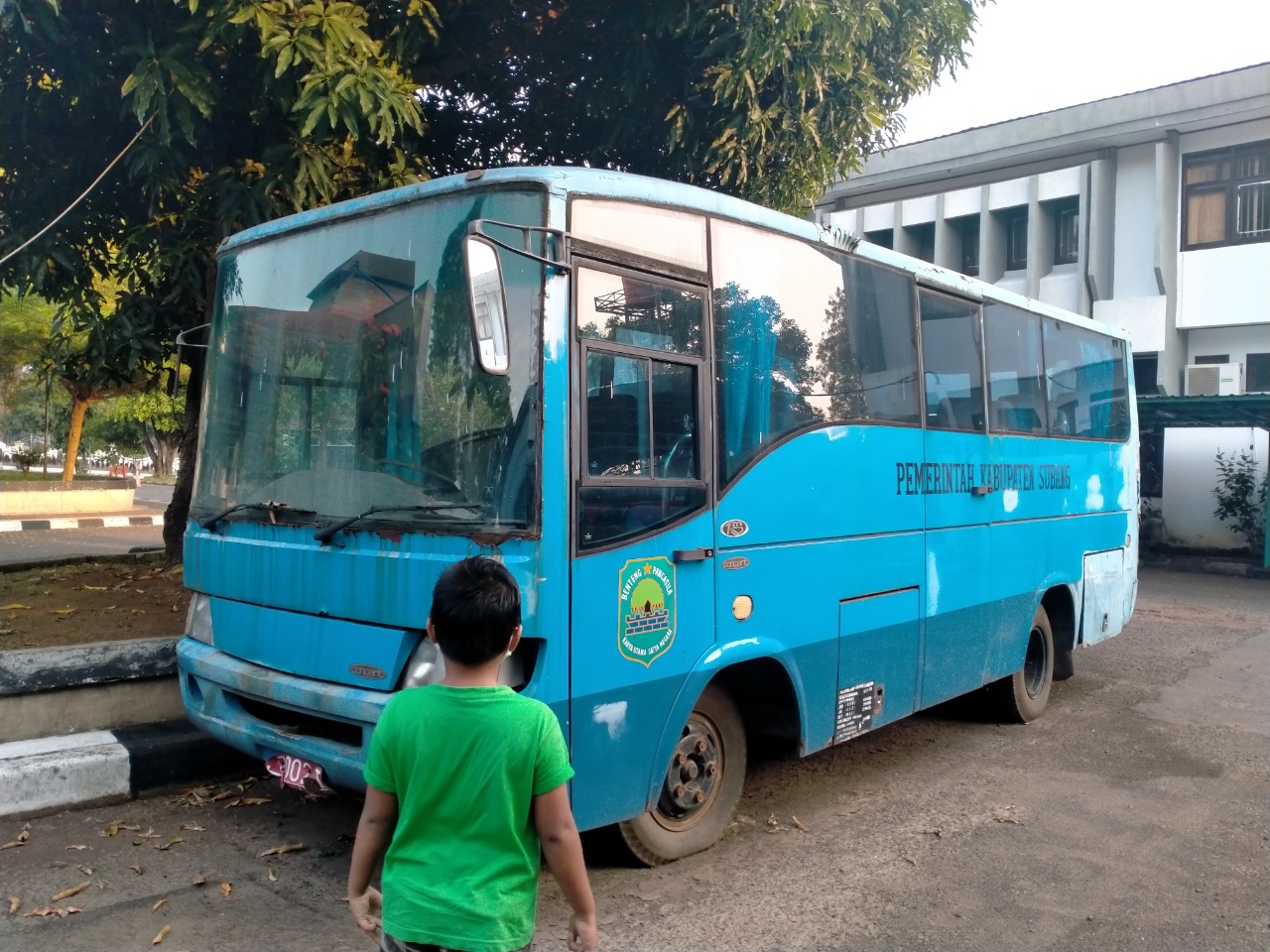 Terkesan Dibiarkan, Aset Kendaraan Dinas Pemkab Subang Rusak