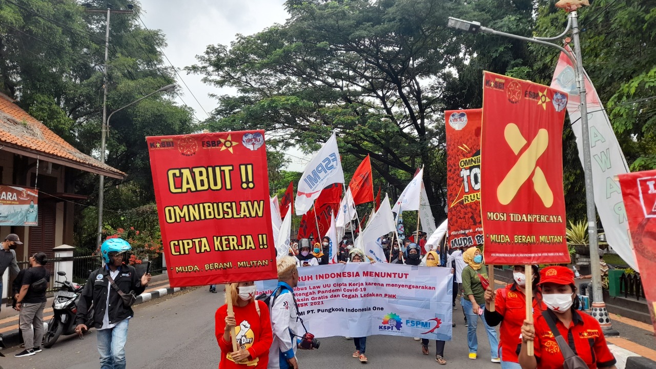 Buruh Tuntut Kenaikan UMK 20 Persen, Disnaker: Bantah Tak Berpihak