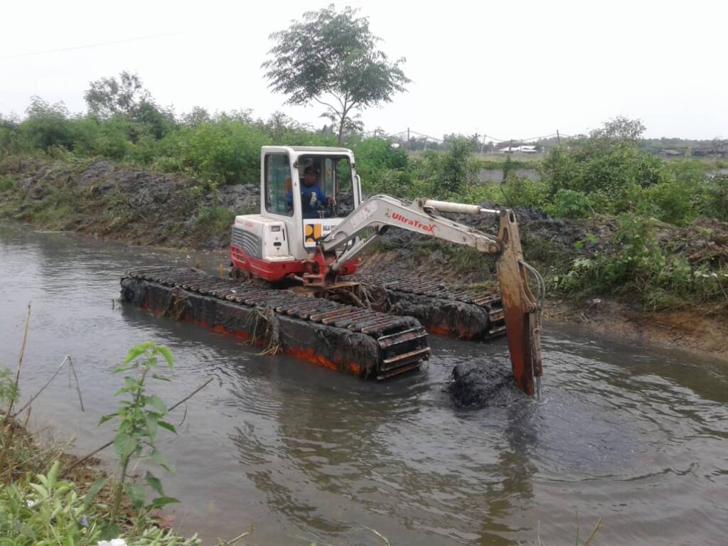 Normalisasi Saluran di Pantura, Camat Pusakanagara Sebut Bupati Berencana Beli Eksavator Tahun 2023 