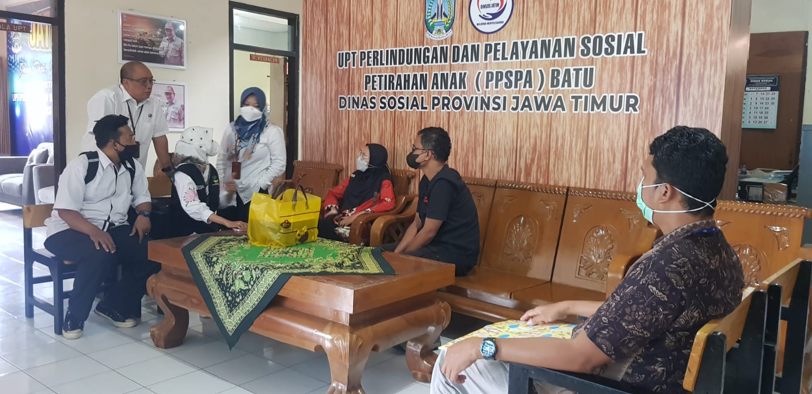 Kondisi Psikologis Makin Baik, Tim Kemensos Dampingi Anak Korban Kekerasan Seksual HN Berikan Keterangan kepada Penyidik