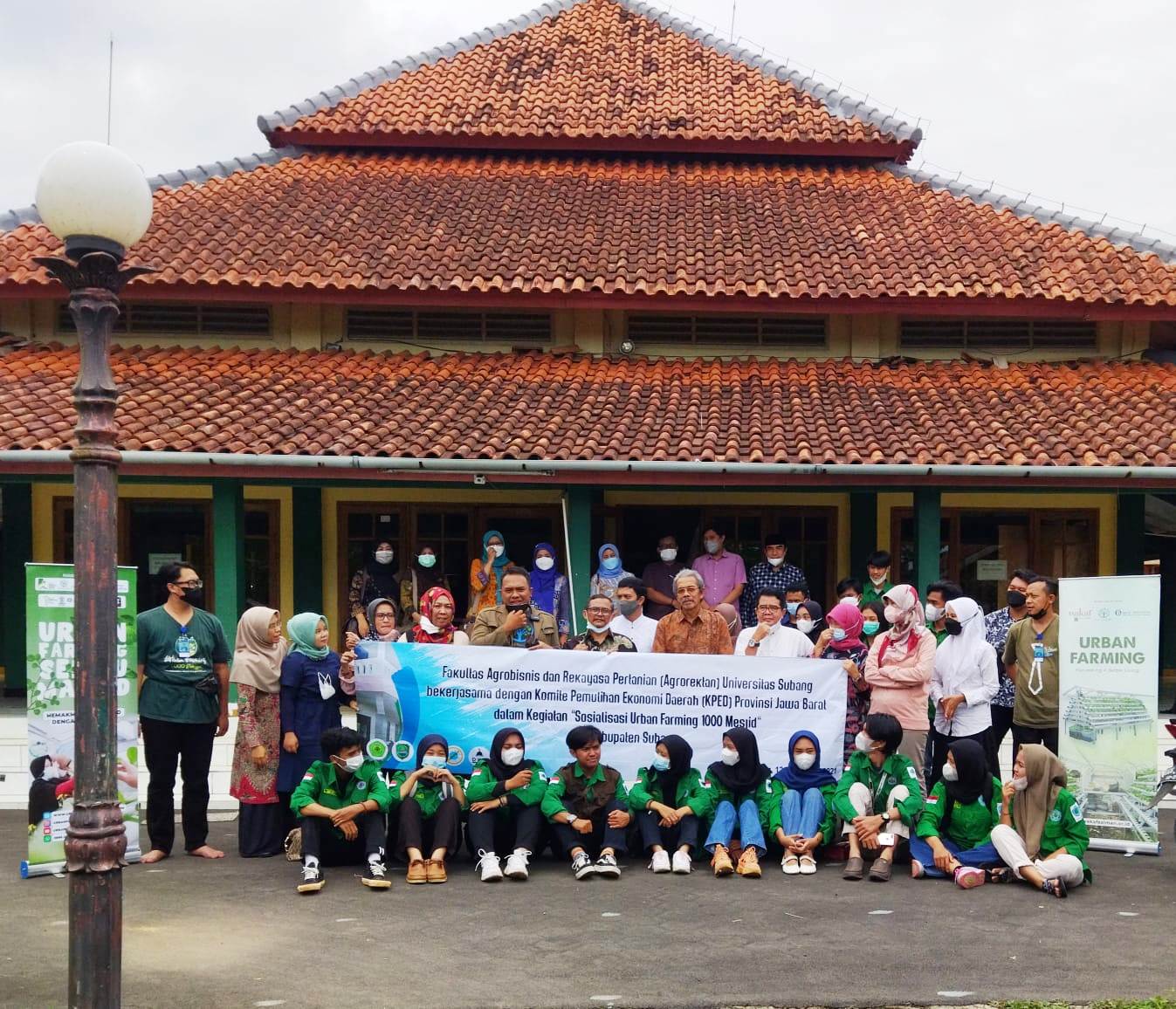 Sukseskan Urban Farming, KPED Jabar Gandeng Fakultas Agrorektan Unsub