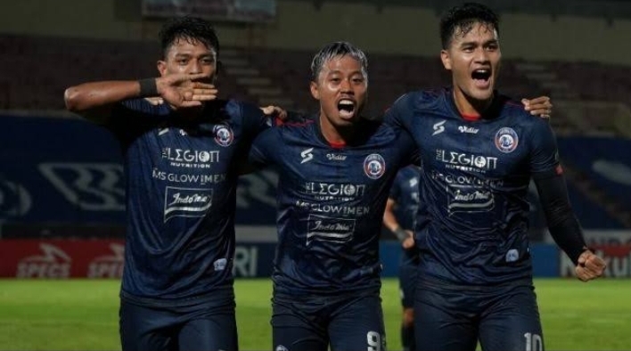 Arema Geser Posisi Persib pada Klasemen Sementara Kompetisi BRI Liga 1