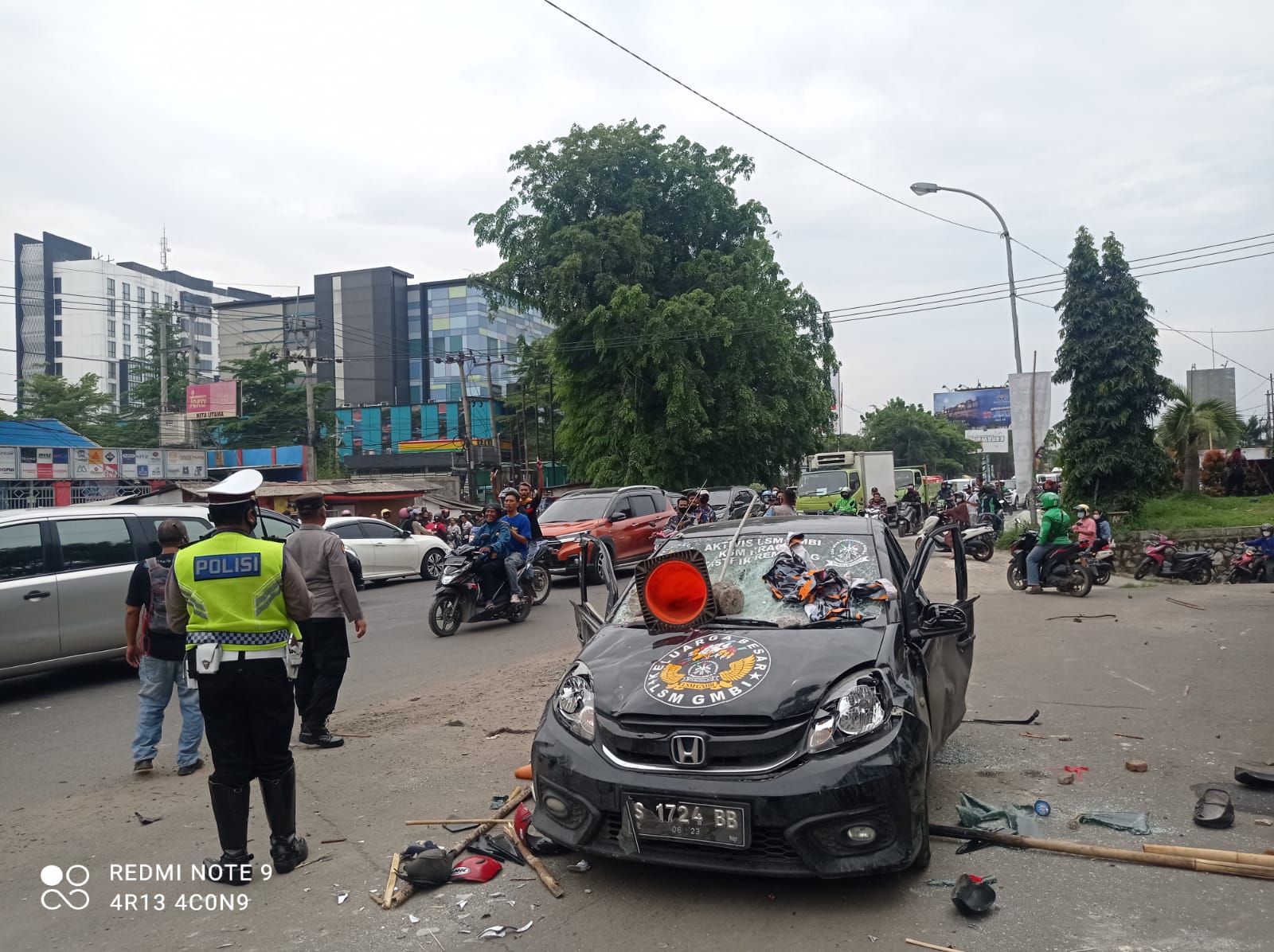 Pelaku Bentrok LSM di Karawang