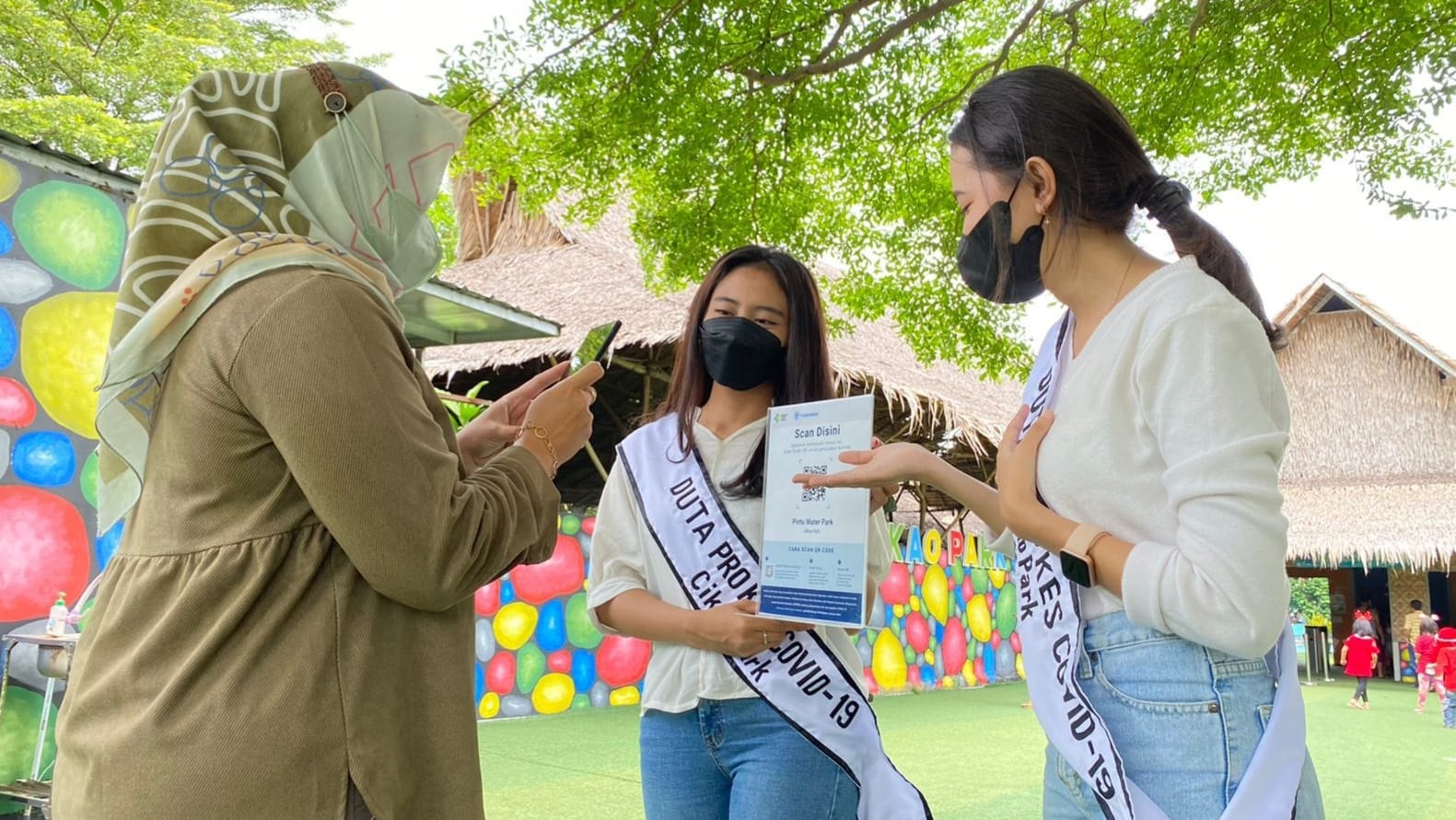 Cikao Park Purwakarta Miliki Duta Prokes Cantik