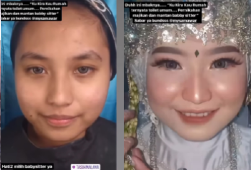 Viral Mawar AFI Unggah Foto Baby Sitter yang Dinikahi Mantan Suaminya (IG neymakeup)