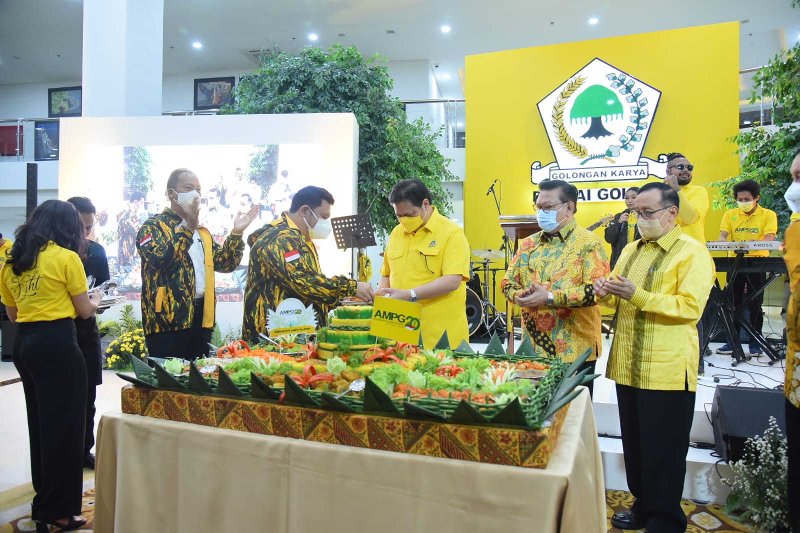 HUT ke 20 AMPG: Ketum Airlangga Hartarto Minta Segera Susun Program Pemenangan Golkar