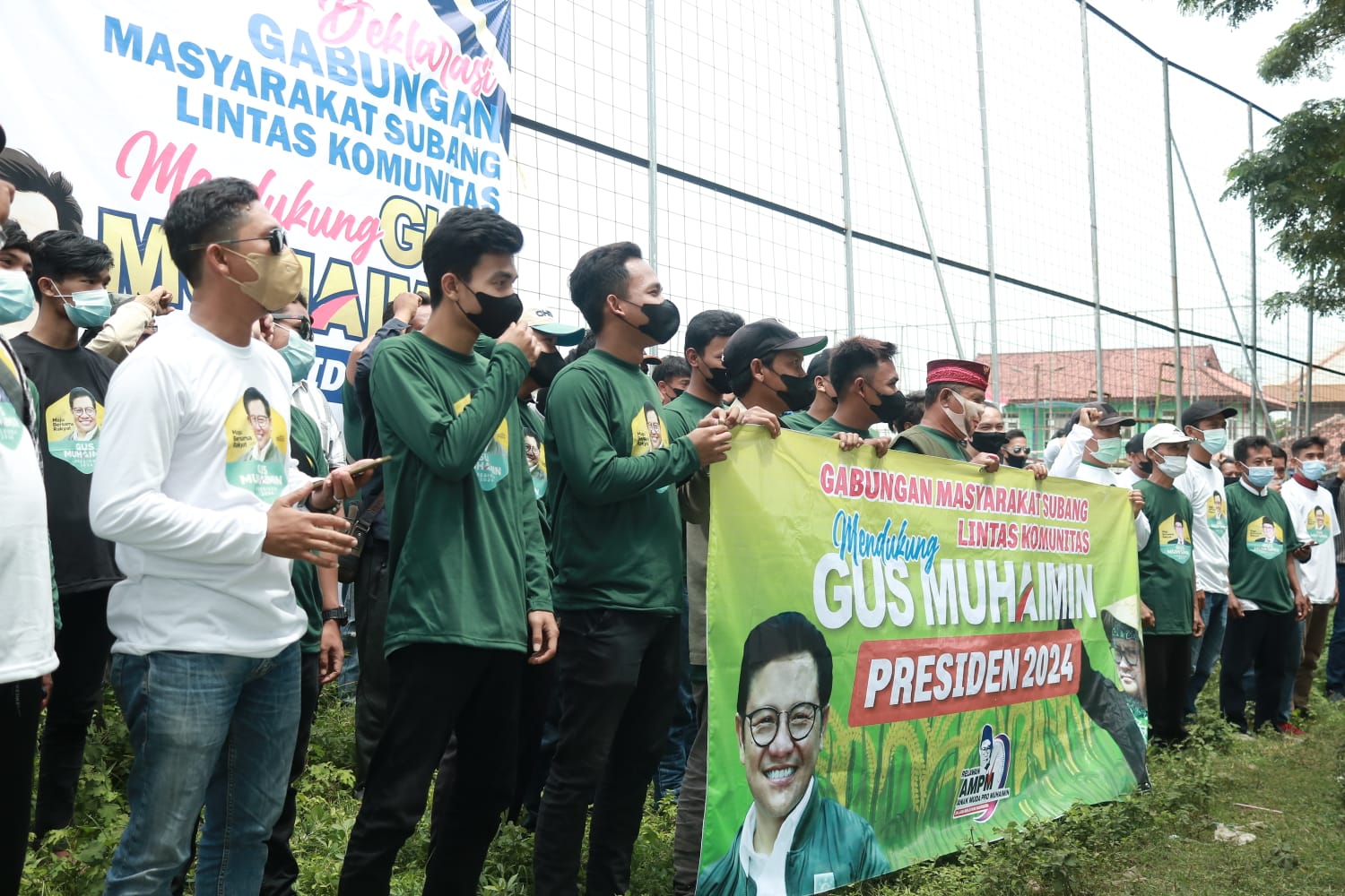 Gabungan Masyarakat Lintas Komunitas se-Subang Deklarasikan Gus Muhaimin Presiden 2024