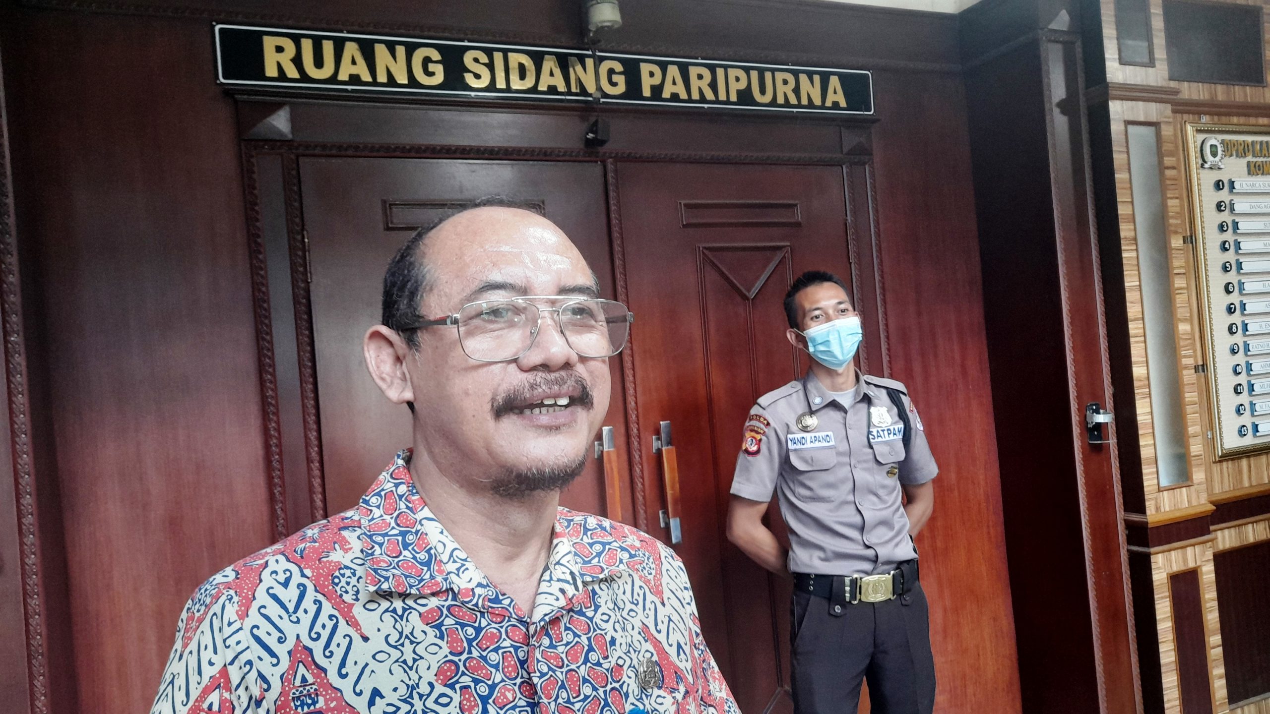 Kepala Disarpus Subang, Rahmat Fatharrahman. INDRAWAN SETIADI/PASUNDAN EKSPRES