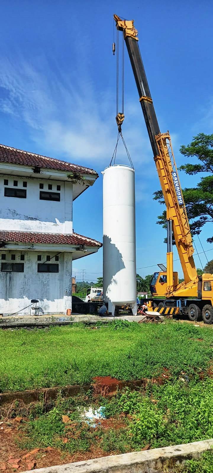 Gandeng BUMD, RSUD Subang Pasang Oksigen Storage