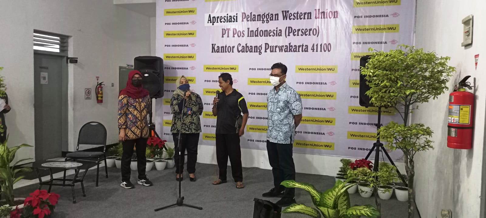 Western Union Apresiasi Pelayanan Pos Hingga Pelosok Daerah