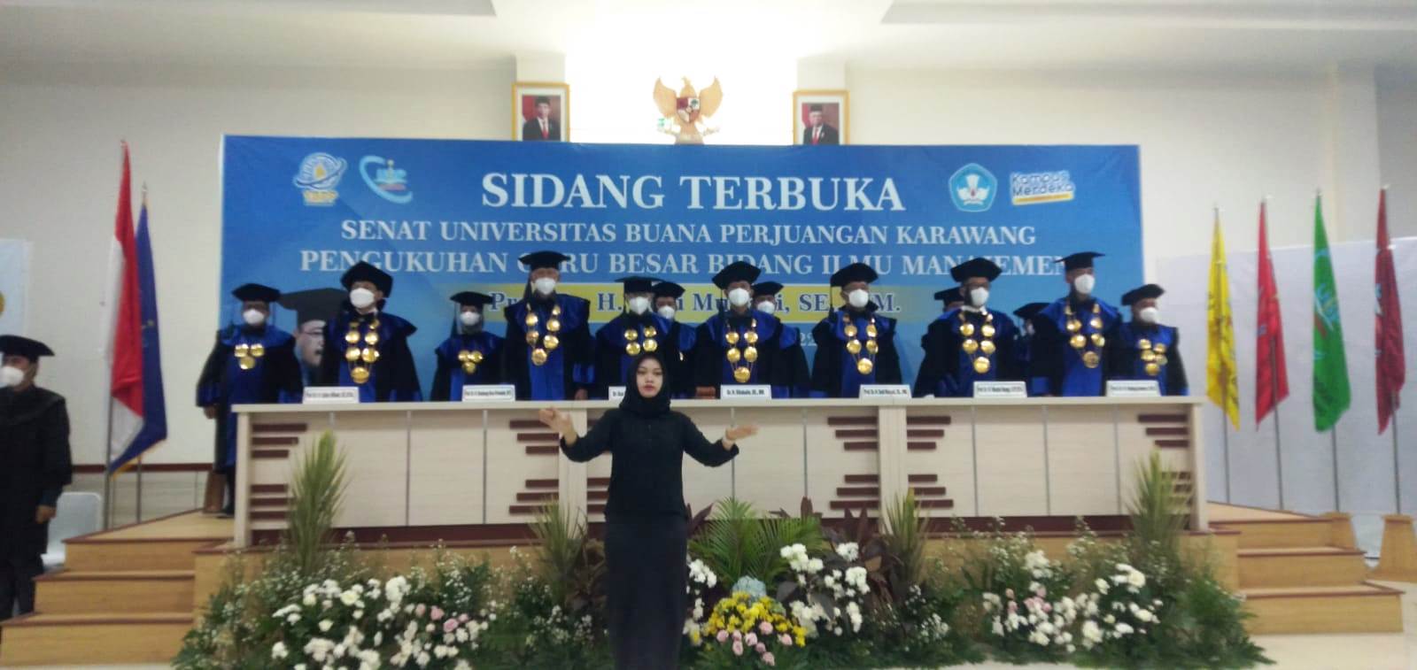 Rektor UBP Dedi Mulyadi Dikukuhkan Jadi Guru Besar Ilmu Manajeman