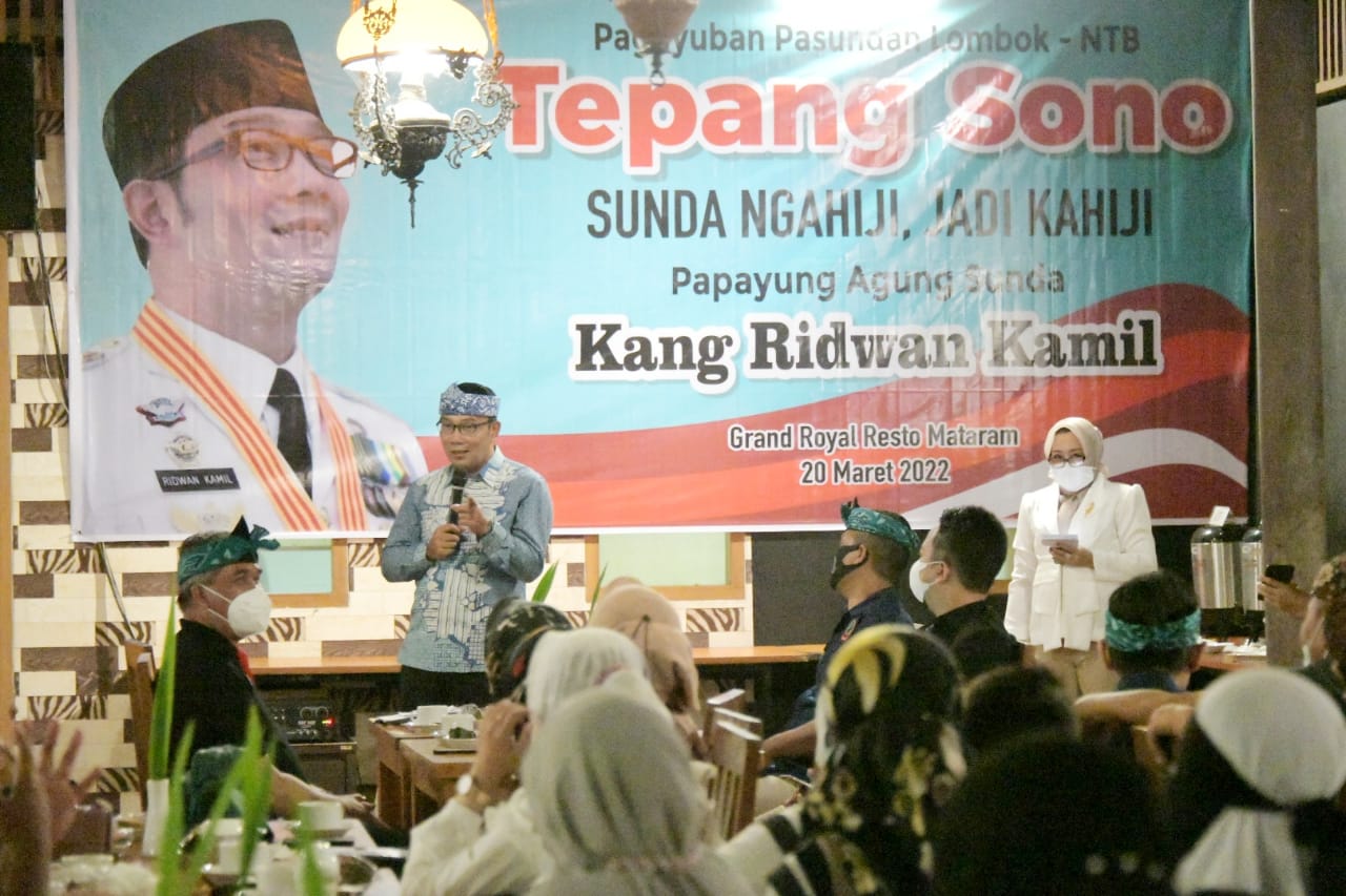 Ridwan Kamil Promosi Desa Digital ke PDABPDSI NTB