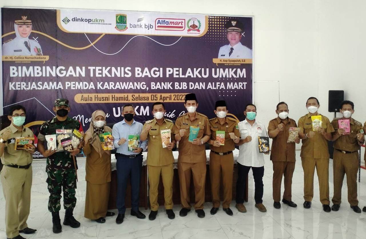 Penuhi Standar Ritel Modern, 112 Pelaku UMKM di Karawang Dilatih Kelola Produk