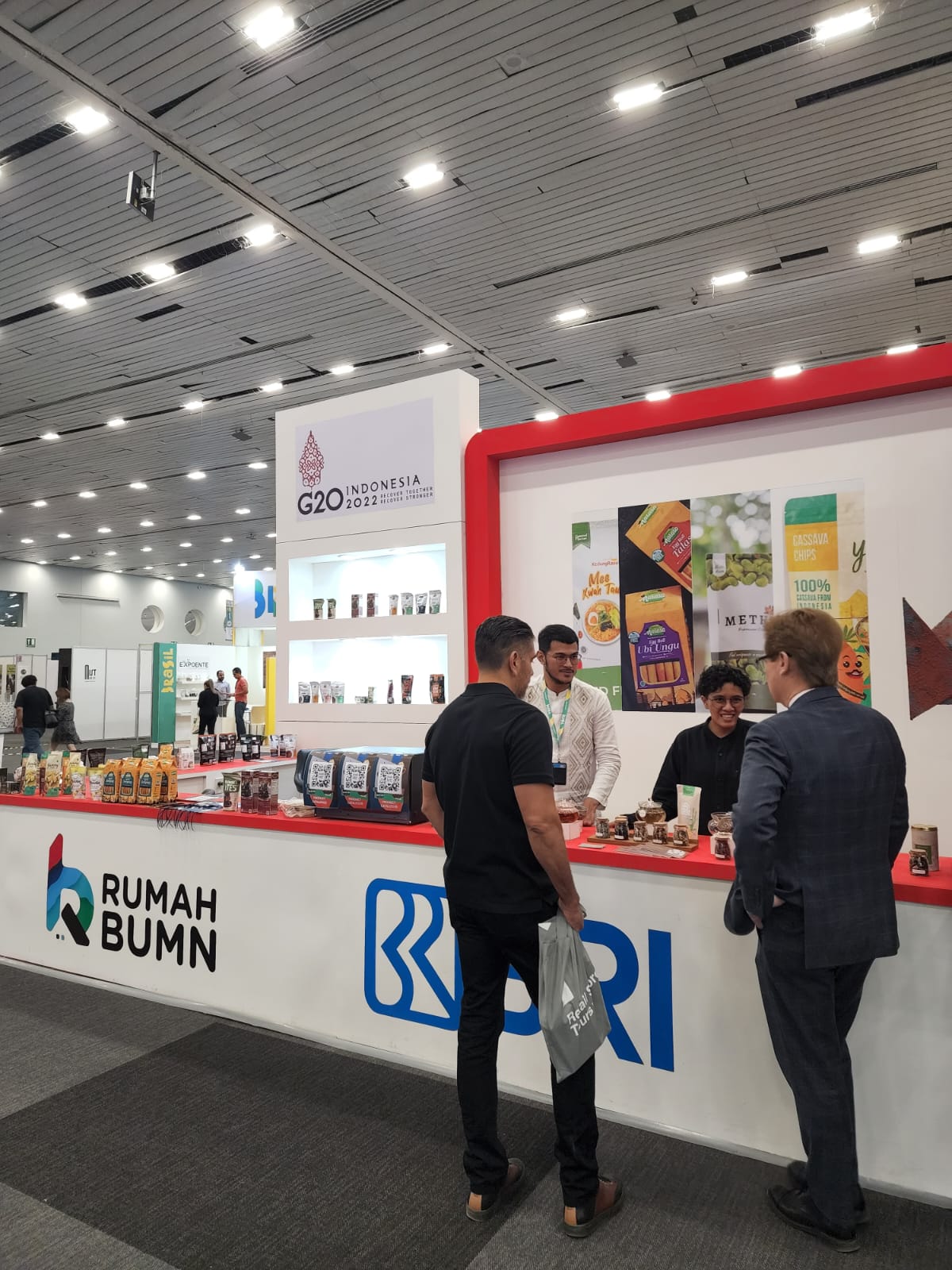 BRI Dorong UMKM Go Global melalui Expo ANTAD & Alimentaria