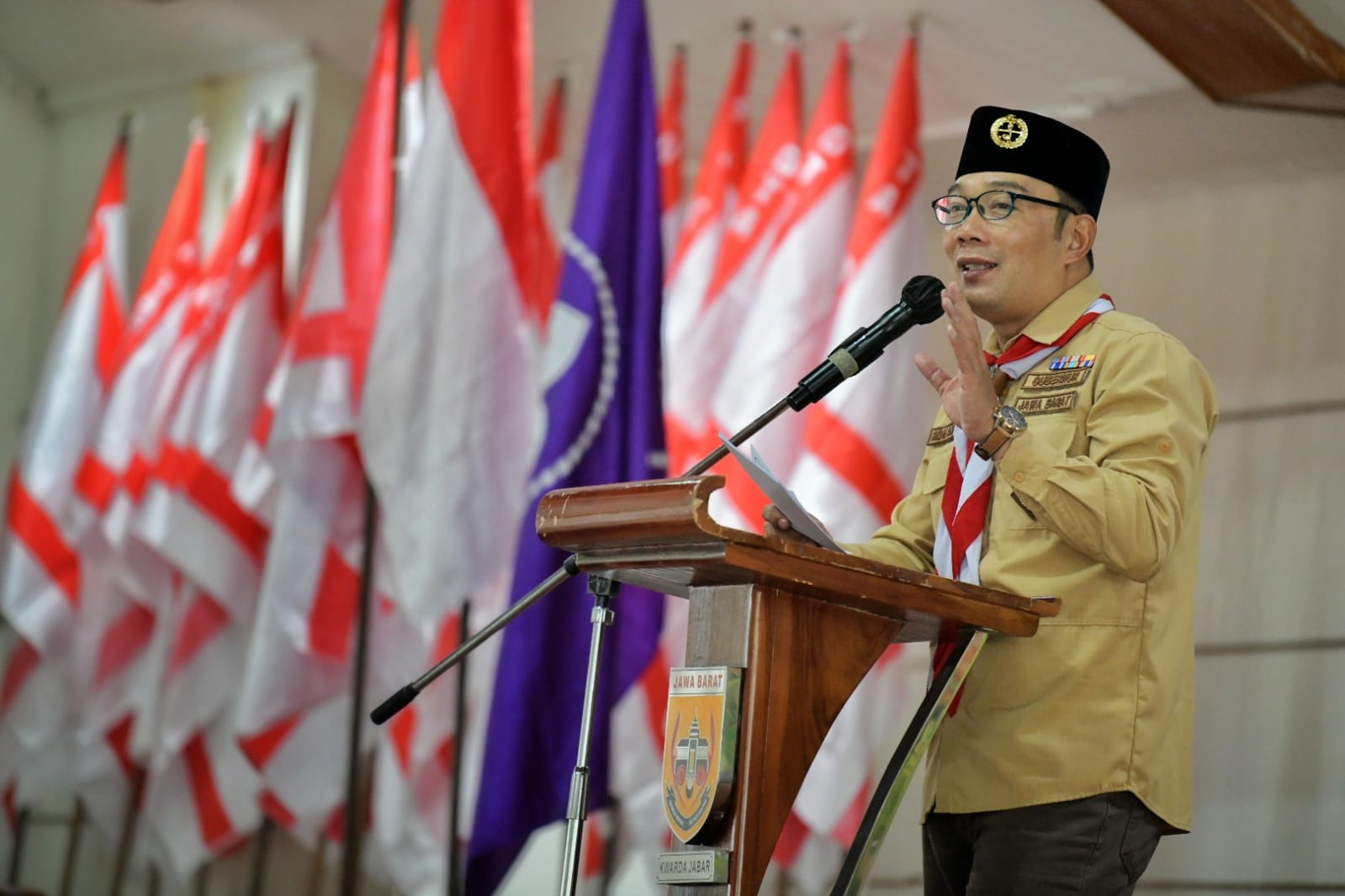 Ridwan Kamil Ajak 8 Juta Anggota Pramuka se-Jabar Posting Kegiatan di Medsos