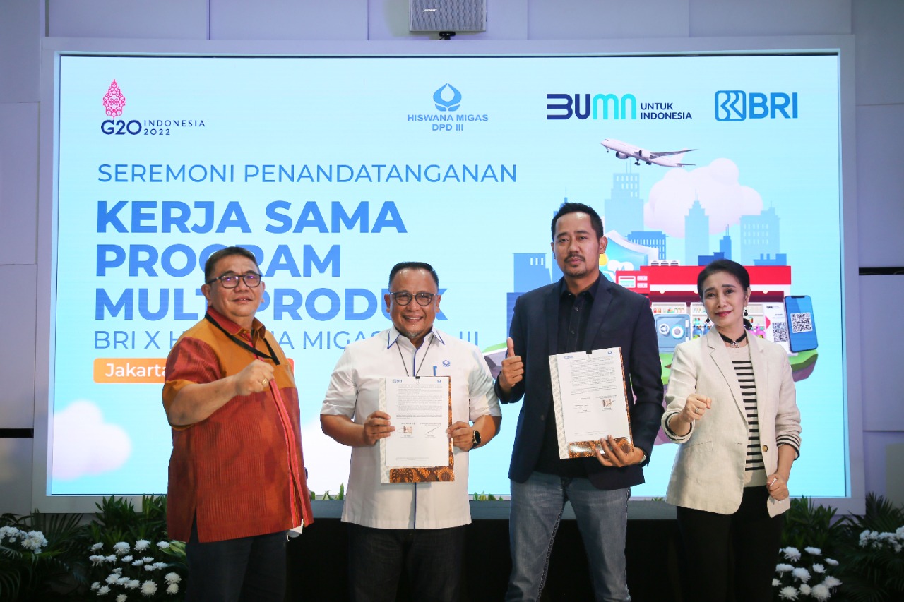 Semakin Terdepan, BRI dan Hiswana DPD III mudahkan Pembayaran Digital Berbasis Ekosistem bagi Pengusaha Migas