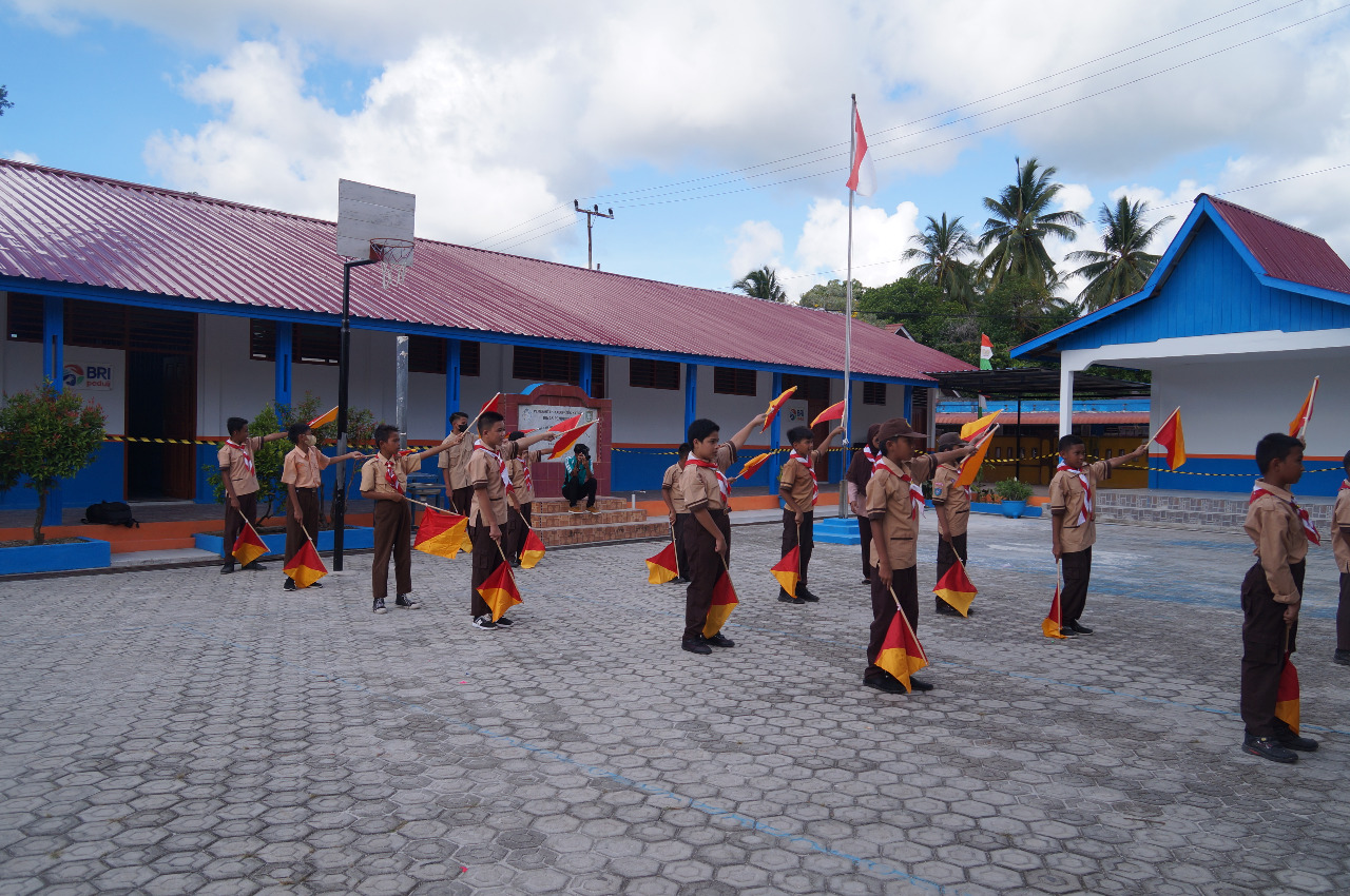 'Ini Sekolahku' Berlanjut, BRI Renovasi SDN 006 Bandarsyah, Natuna