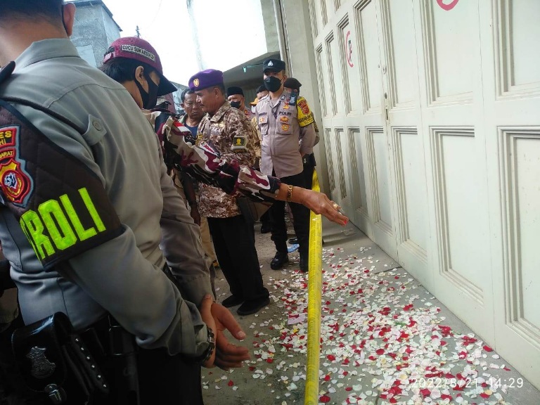 Viral Lembang, Terjerat Pasal Pembunuhan Berencana, Pembunuh Mantan Dandim Terancam Hukuman Mati (foto: Eko Setiono/Pasundan Ekspres)