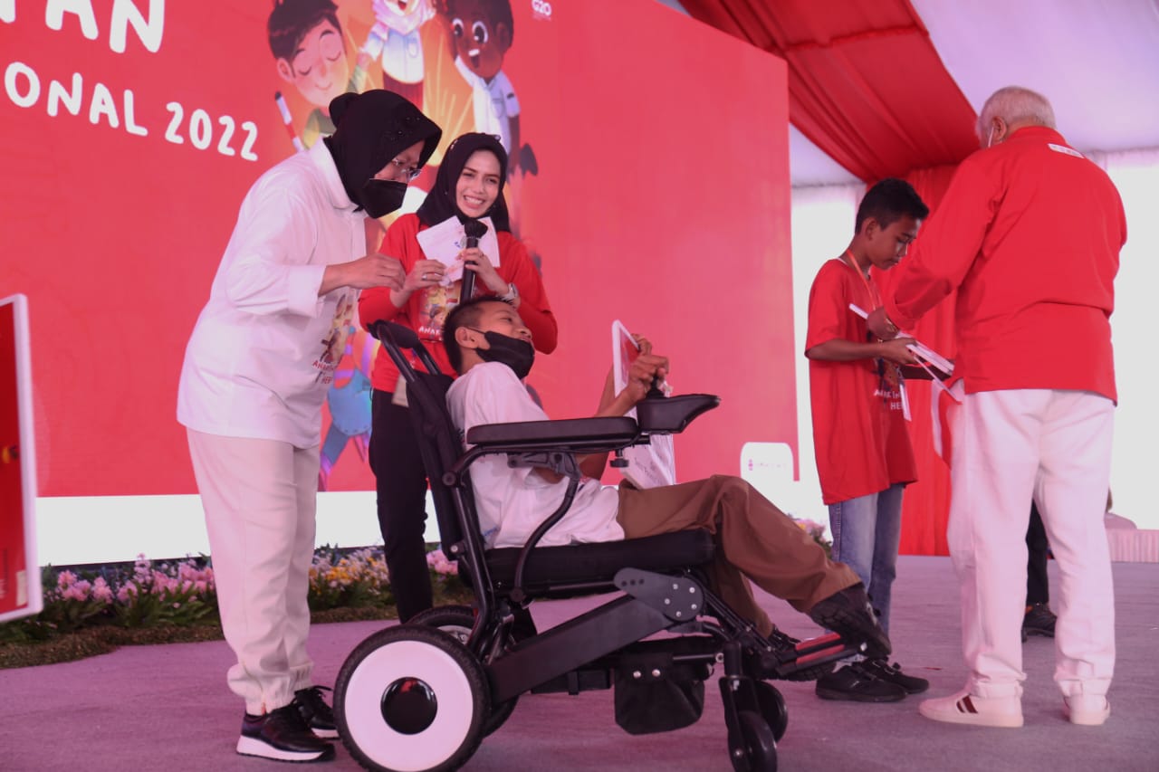 Ukir Senyuman Gembira, Ini Dia Pesan Semangat Mensos untuk Anak-anak Indonesia pada Perayaan HAN 2022