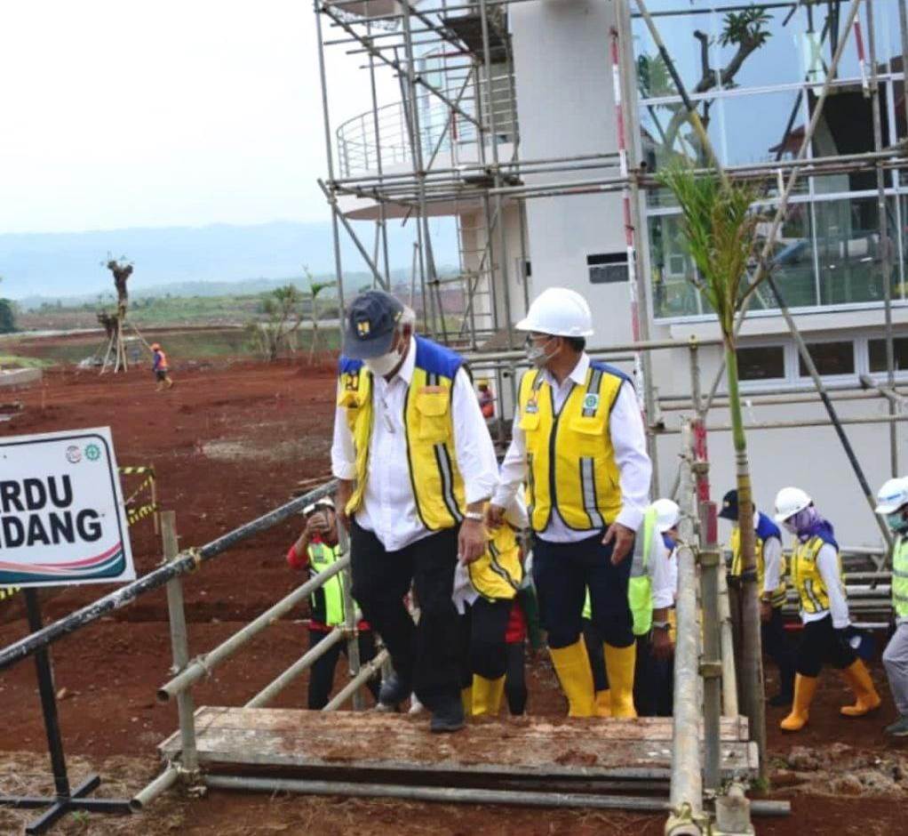Jelang Pengisian  Awal, Ingatkan Urugan Tanah Bendungan Sadawaran Tidak Rembes