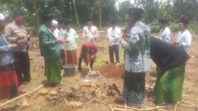 Gedung MWC NU Pagaden Barat Mulai Dibangun Di Desa Mekarwangi