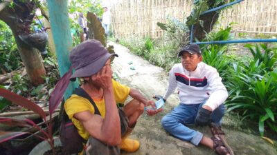 Tendi, seorang petani asal Kampung Bunder, Kelurahan Dangdeur, Kecamatan Subang, Kabupaten Subang.