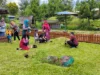 Taman Kelinci di Area Sariater Camping Park Menjadi Wisata Favorit bagi Anak-Anak
