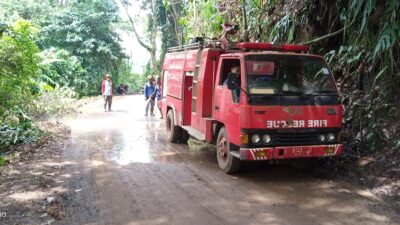 Jalan Raya Lempar - Cirangkong Kecamatan Cijambe Subang sudah bisa dilalui kembali oleh pengendara baik roda dua maupun roda empat.