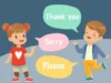 Ilustrasi Pendidikan Karakter:3 Magic Words captured via TinyTap