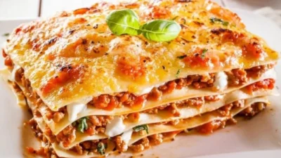 Kreasi Lasagna Italia. (Photo by Italiaregina.it)