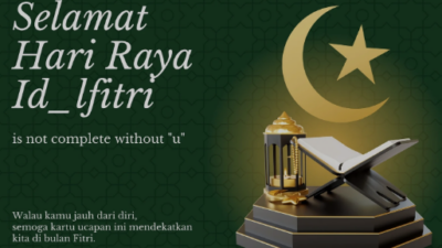 10 Ucapan selamat Hari Raya Idul Fitri Penuh Makna, Rekomendasi